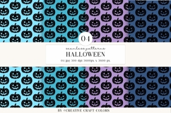 Halloween Seamless Patterns, Digital Paper, Scrapbook design Product Image 1