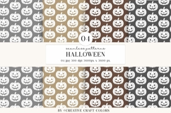 Halloween Seamless Patterns, Digital Paper, Scrapbook design Product Image 1