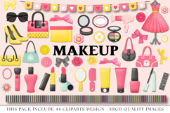 Makeup Clip Arts, makeup png graphics, salon beauty supplies Product Image 1