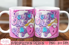 Valentine's day Mug Wrap PNG for Sublimation 11oz and 15oz Product Image 2