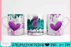 Mom mug wrap PNG| Mother's day sublimation design Product Image 3