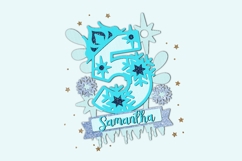 Frozen Topper numbers 3D SVG Product Image 4
