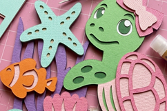Cute Turtle cake topper 3D SVG Product Image 4