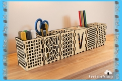 Desktop Pen Holder - Decorative Template Product Image 1