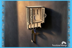 Key Box, Key Holder for Home Entrance, Keyring Holder Product Image 1