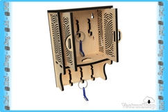 Key Box, Key Holder for Home Entrance, Keyring Holder Product Image 2