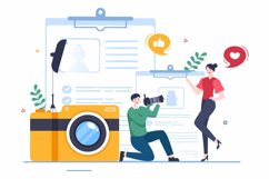 10 Model Portfolio Illustration Product Image 4