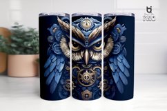 Portrait Owl 3D Tumbler Sublimation Bundle Product Image 11