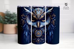 Portrait Owl 3D Tumbler Sublimation Bundle Product Image 5