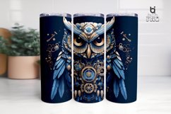 Portrait Owl 3D Tumbler Sublimation Bundle Product Image 7