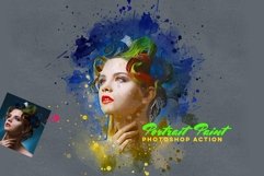 Portrait Paint Photoshop Action Product Image 14