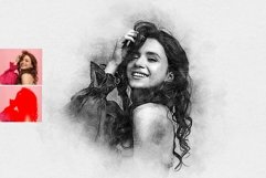 Portrait Pencil Sketch Action Product Image 3