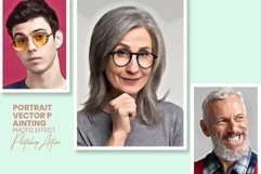 Portrait Vector Painting PS Actions Product Image 1