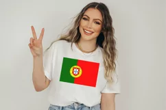 Portugal Flag SVG Original Colors - Cut files for Cricut Product Image 2