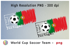 Portugal National Soccer Team Flag. World Cup 2026 Product Image 1