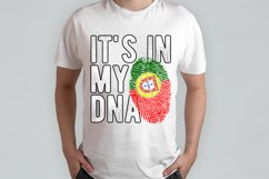 It&#039;s in my DNA Portugal Flag Fingerprint PNG Sublimation Product Image 2