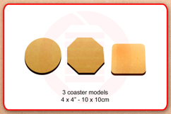 Laser cut Coaster holder template Home decor SVG diy crafts Product Image 3