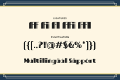 Postgate - Modern Art Deco Sans Font Product Image 3
