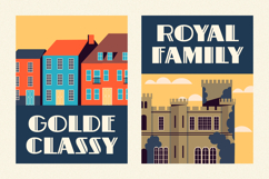 Postgate - Modern Art Deco Sans Font Product Image 5