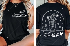 Positive Aesthetic SVG PNG, Keep Going, Self love Svg Product Image 2