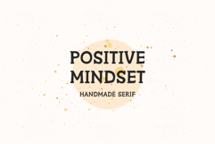 Positive Mindset - A Handmade Serif Font Product Image 28