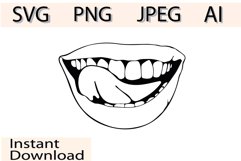 Smile Svg/Png/Jpg/Ai/Positive Svg/Positive mood Svg Product Image 1