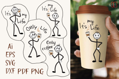 Positive people with coffee / Coffee art Product Image 1