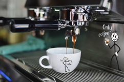 Positive people with coffee / Coffee art Product Image 2