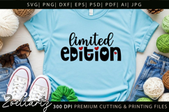 Inspirational Quote SVG Cut File Limited Edition T-shirt Mug Product Image 7