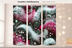 Positive Quote Tumbler Wrap Inspiration Tumbler Sublimation
