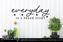 Motivational Quote SVG PNG EPS DXF Inspirational Quote SVG Product Image 1