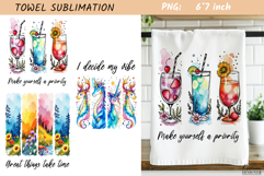 Positive Sayings |Funny Quotes Towel Sublimation|Self Love Product Image 1