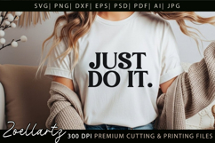 Do It Yourself T-shirt Inspirational Motivational Quote SVG Product Image 1
