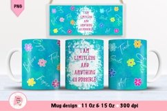 Affirmation Mug Sublimation Designs, Self Love Png, Positive Quotes PNG, Black History PNG, Mug Wrap