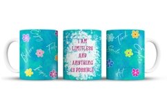 Affirmation Mug Sublimation Designs, Self Love Png, Positive Quotes PNG, Black History PNG, Mug Wrap