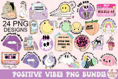 Positive Vibes Bundle Png Designs Product Image 1