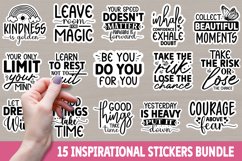 Inspirational Sticker Bundle - High-Quality Cut Files Product Image 1