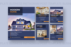Modern Home Real Estate Instagram Post Template Product Image 2