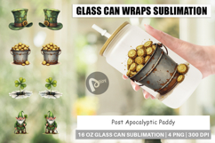Post-Apocalyptic Paddy Glass Can Product Image 1