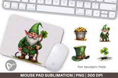 Post-Apocalyptic Paddy Mouse Pad Product Image 1