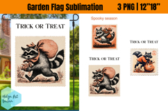 Garden Flag Sublimation designs | Halloween Sublimation Product Image 1