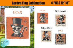 Garden Flag Sublimation designs | Halloween Sublimation Product Image 1