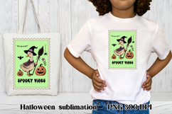 Halloween goose clipart PNG | Halloween postage stamp PNG Product Image 1