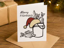 Merry Fishmas SVG Christmas Fishing Shirt Cut File PNG Product Image 5