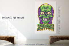 Horror Freak Zombie Clown Witch Skull Monster Product Image 3