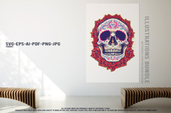 Toxic Nightmares and Sugar Skull Spirits Rising Illustration Product Image 3