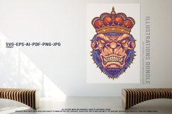 Mutant Animal Monsters Creepy Zombie Vector Illustration Product Image 3