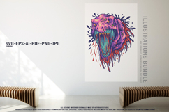 Undead Creatures Collection With Spider And Animal Heads Art Product Image 3