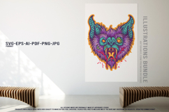 Dark Halloween Cartoon Nightmare Set With Zombie Beasts Product Image 3