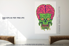 Viking Warrior Skull and Tribal Gothic Art Design Bundle Product Image 3